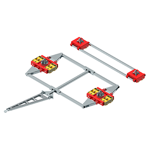 Containertransportfahrwerke ECO-Skate ISOCON XL (PU)