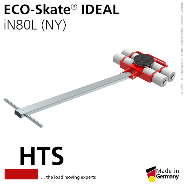 Schwerlast-Transportfahrwerke ECO-Skate® mit Nylon-Panzerrollen