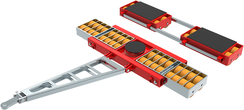 Transportfahrwerke ECO-Skate® , Panzerrollen & Schwerlastrollen